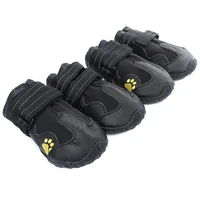 anti slip pet dog shoes waterproof rain boots autumn winter warm dogs shoes for small medium large dog reflective dog snow boots