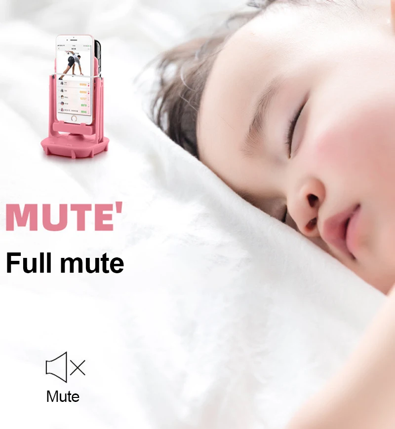 RYRA Desk Walking Swing Shaker Phone Stand Step Count Cheating Phone Silent Universal Phone Holder For IPhone Samsung Xiaomi