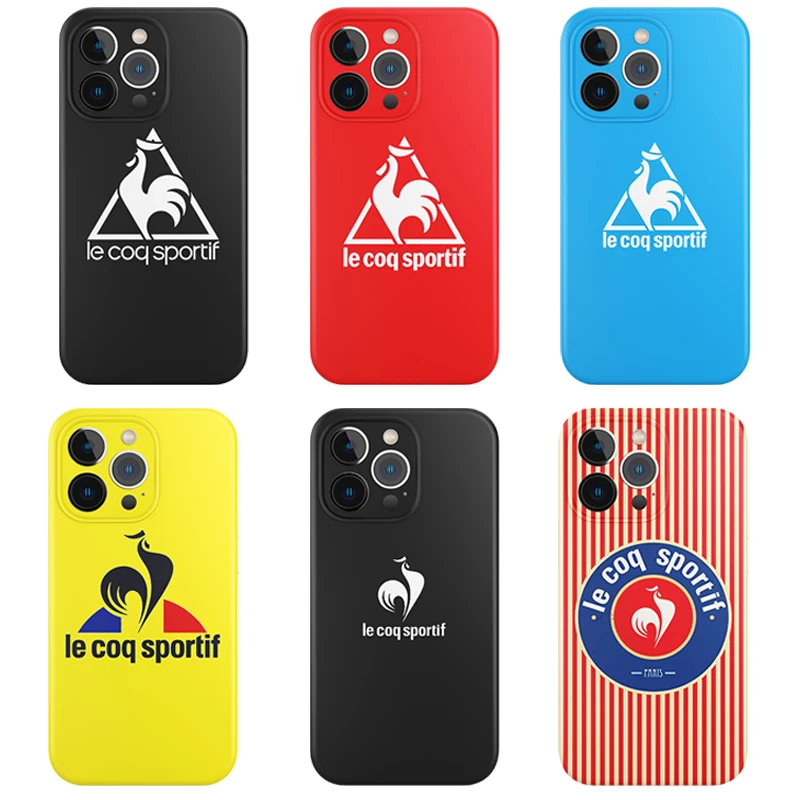 

Le Coq Sportif French Sports Brand Silicone TPU Phone Case for Iphone 11 12 13 Pro Max Mini XR XS 8 X 7 6 6sPlus Soft Back Cover