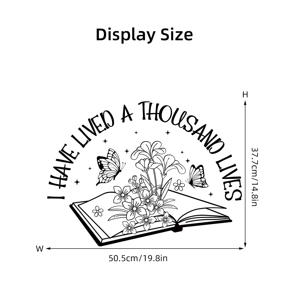 ПВХ наклейки для стен Ins стиль