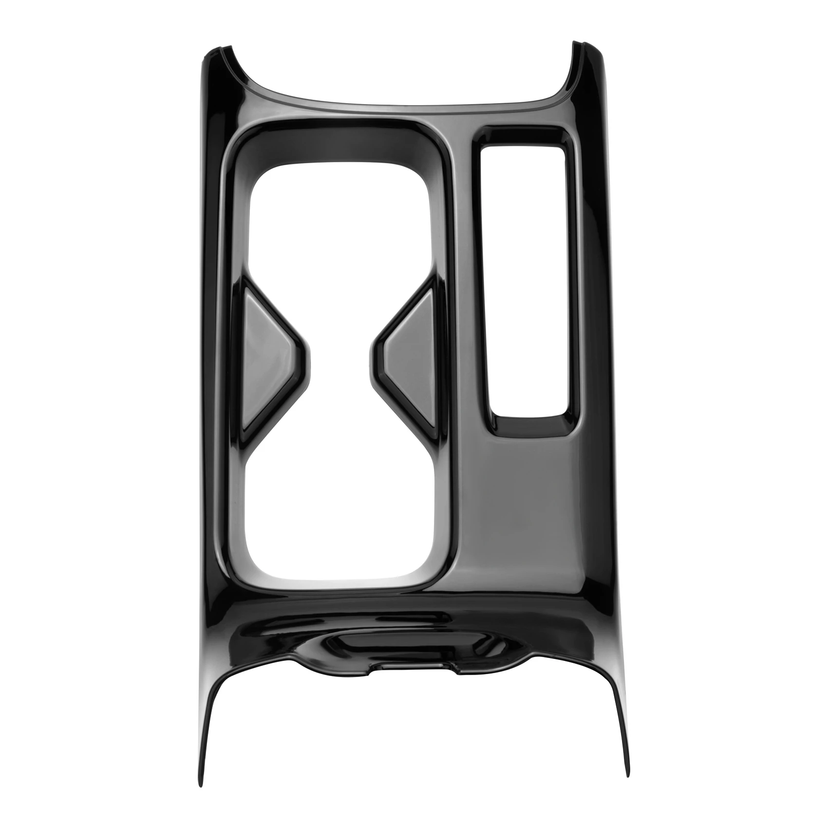 

Автомобильный глянцевый черный держатель стакана для воды в центральной консоли декоративная Обложка отделка наклейки для Honda HRV HR-V Vezel 2021 2022