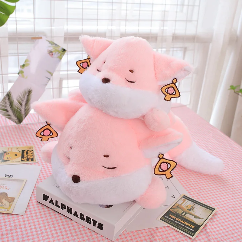 30 см Genshin ударные плюшевые мягкие игрушки Yae Miko fox кавайная милая игрушка кукла