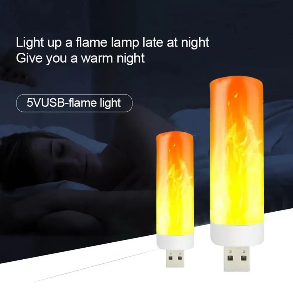 

Светодиодная лампа с USB-подключением для компьютера, портативная миниатюрная имитация освещения для помещений в стиле ретро, ночсветильник...