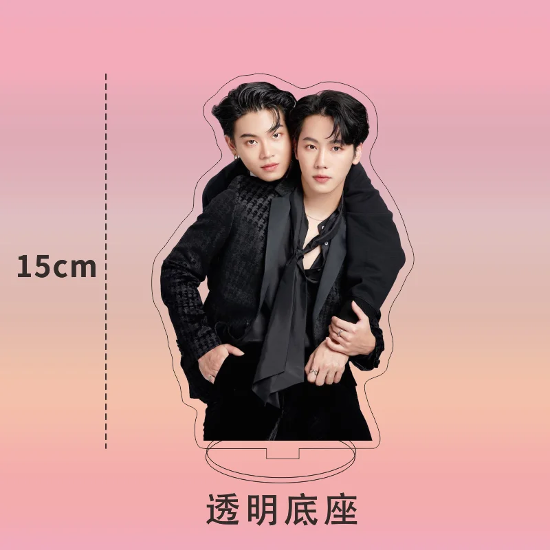 New Thailand Stars Drama En of Love Mechanics Vee Mark Yinwar Figure Acrylic Stand Model Plate Desk Decor Standing Gift |