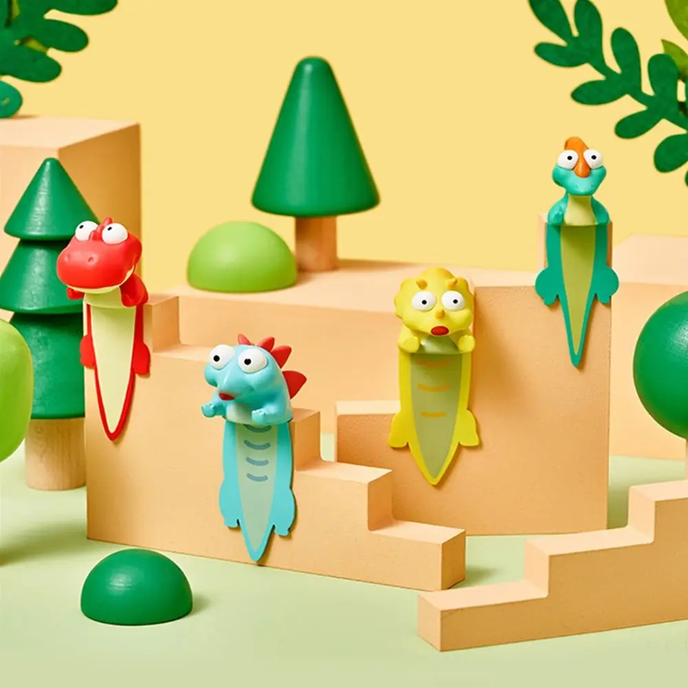 Тираннозавр Рекс 3D стерео динозавр животные Закладка для книг Triceratops Stegosaur маркер