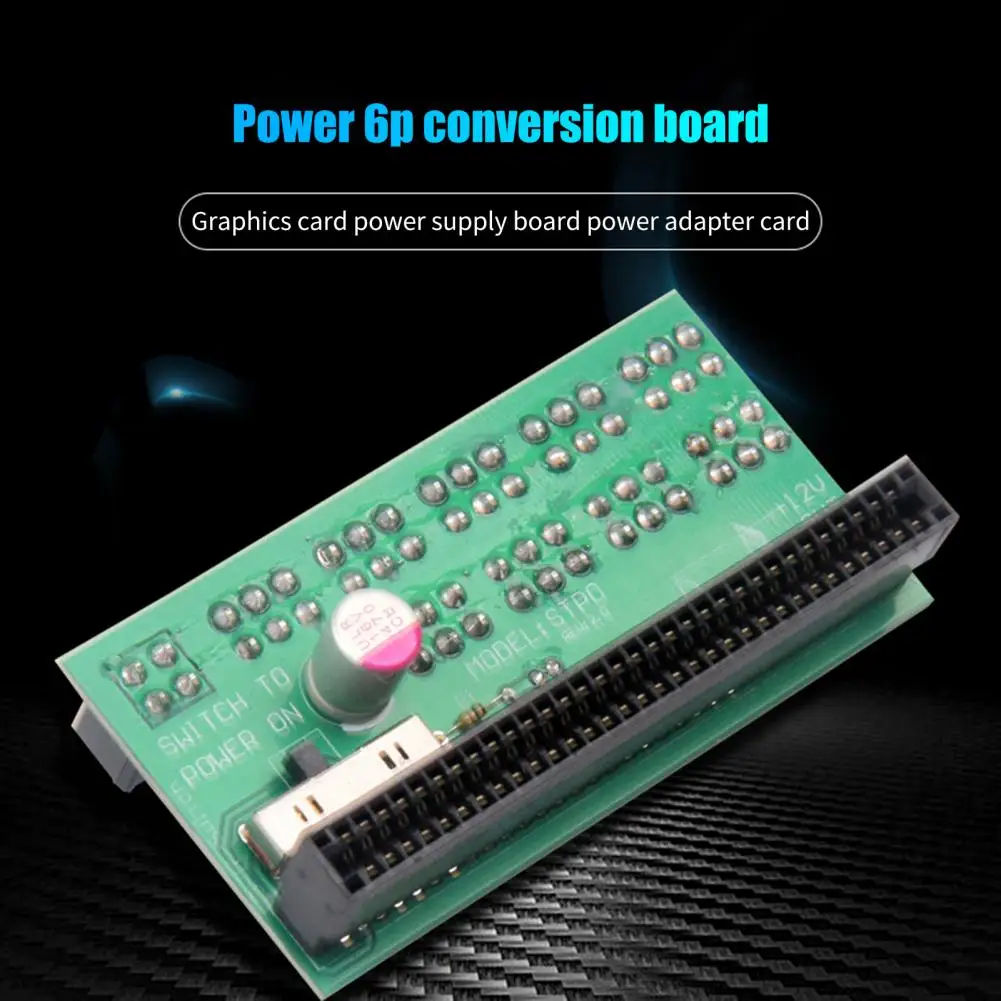 

Power Breakout Board Widely Compatible Driver Free 1600W 6Pin Ten Interfaces Server Power Adapter Board for DPS-1200FB A