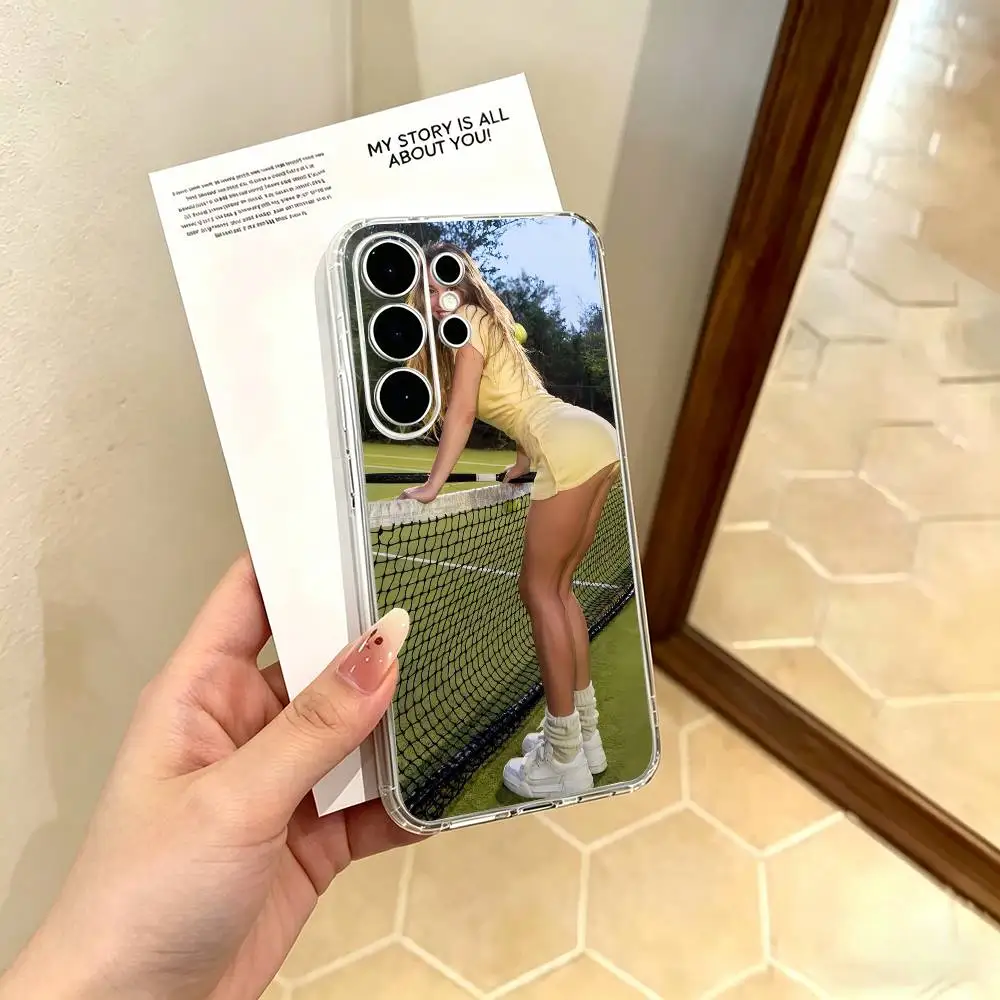 Фото Прозрачный жесткий чехол Sweetie SYD S-Sydney для Samsung S25, S24, S23, S22, S21, S10, S9, Ultra, Plus, Lite №2