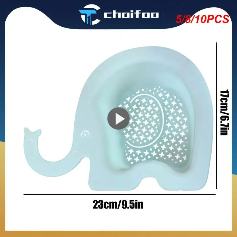 

5/8/10 шт., пластиковые сливные решетки для кухонной посуды