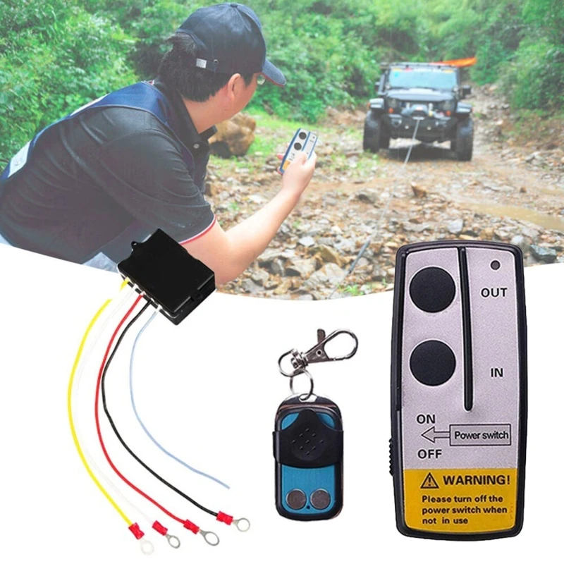 

Беспроводная лебедка, комплект дистанционного управления для ATV/UTV лебедки R2LC