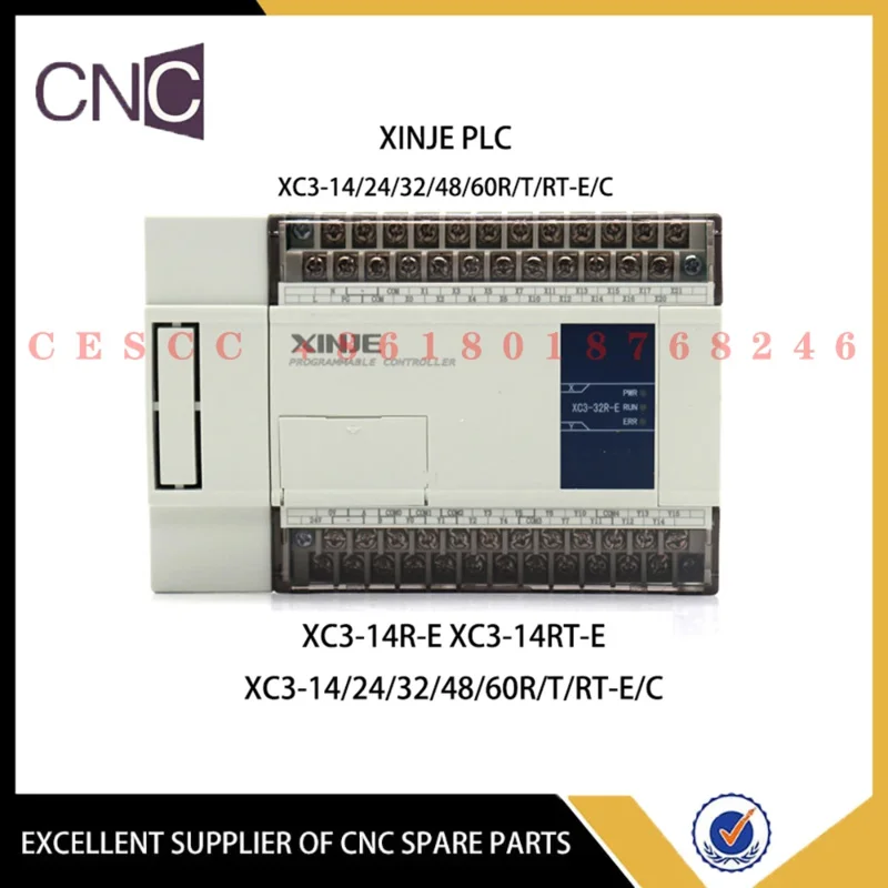 Оригинальный ПЛК XINJE XC3-14R-E XC3-14RT-E XC3-14/24/32/48/60R/T/RT-E/C XC3-24RT-E XC3-32R-E XC3-42T-E XC3-48R-E XC3-60R-E