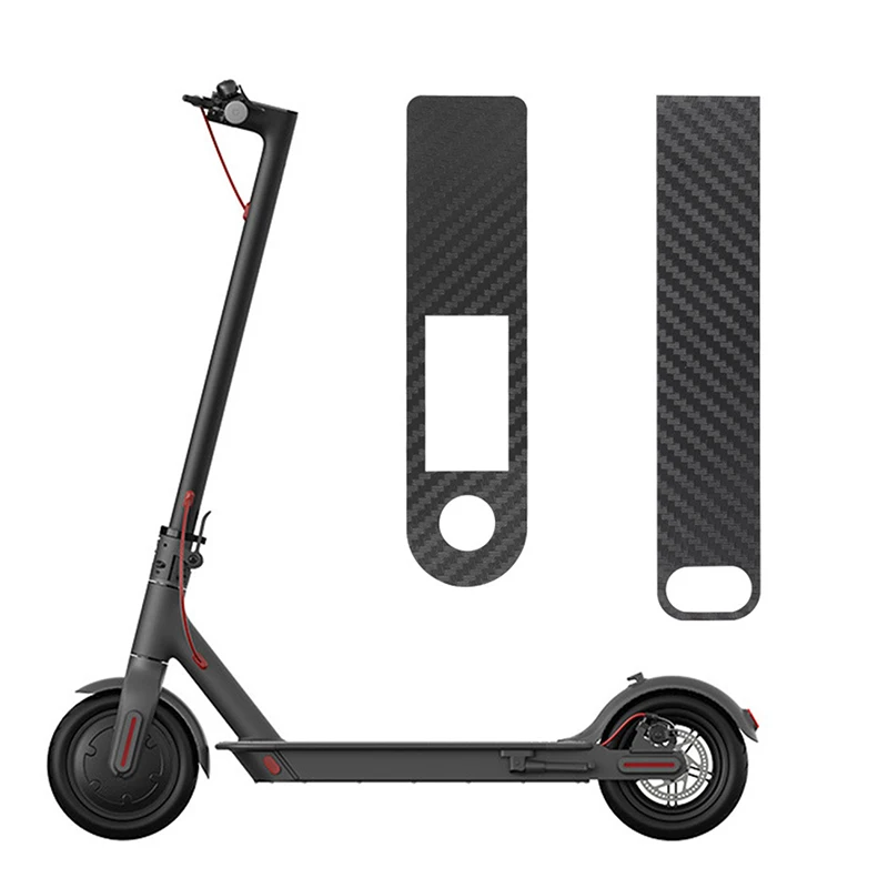

Protective Film Scooter Accelerator Sticker Electric Scooter Central Carbon Fiber PVC Sticker for Xiaomi M365 Pro Scooter Parts