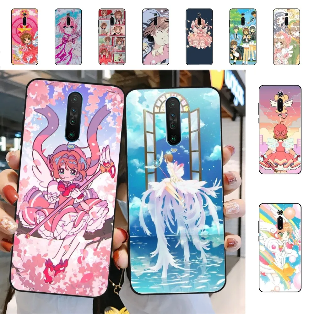 

CardCaptor Sakura Phone Case For Redmi 5 6 7 8 9 10 Plus Pro 6 7 8 9 A GO K20 K30 K40 Pro Plus F3 Fundas