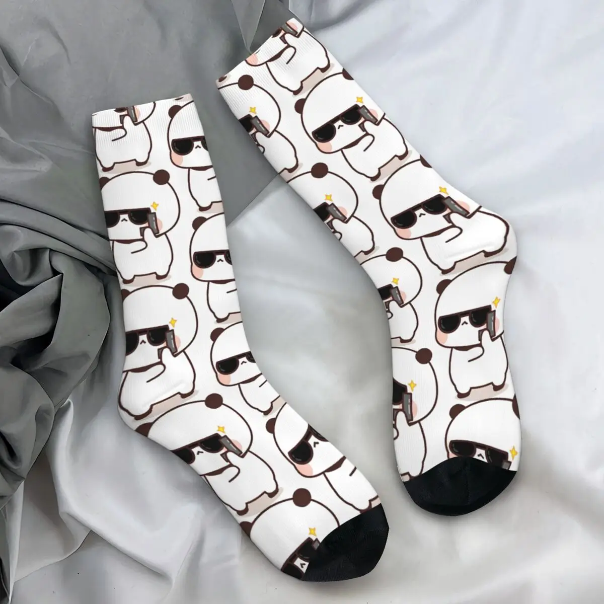 Носки с воздушным шаром Peach And Goma Bubu Dudu весенние чулки милым медведем современные