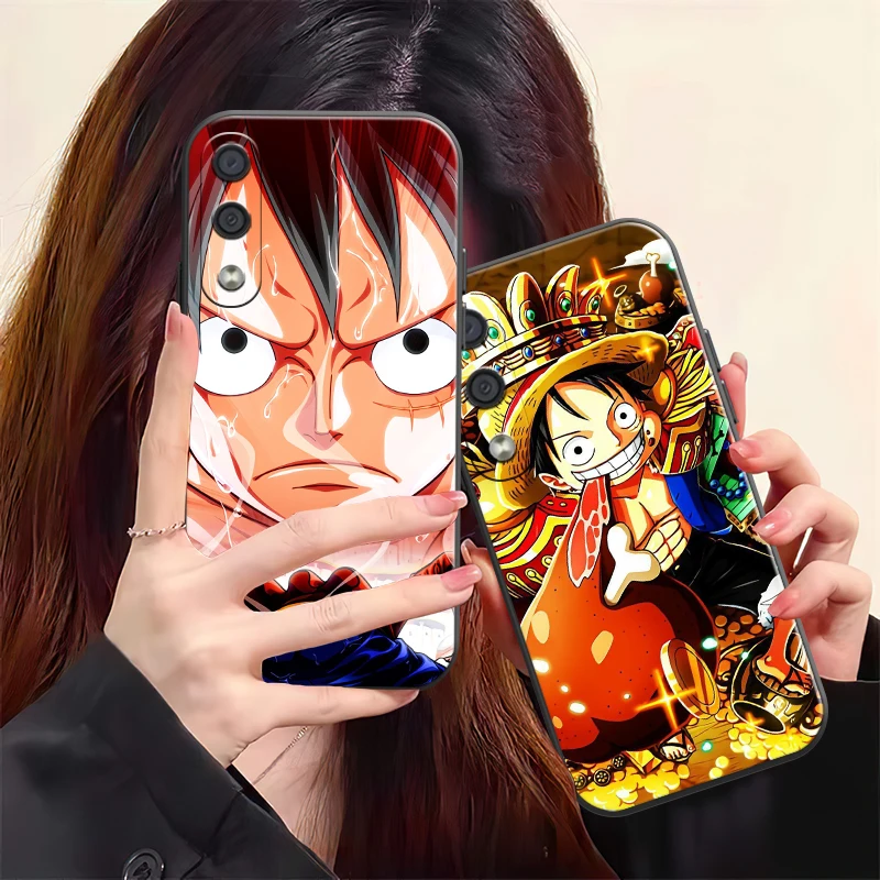 

Japan Anime One Piece Phone Case For Samsung Galaxy A11 A20 A21S A52 4G 5G A71 4G 5G A72 Back Funda Liquid Silicon Coque
