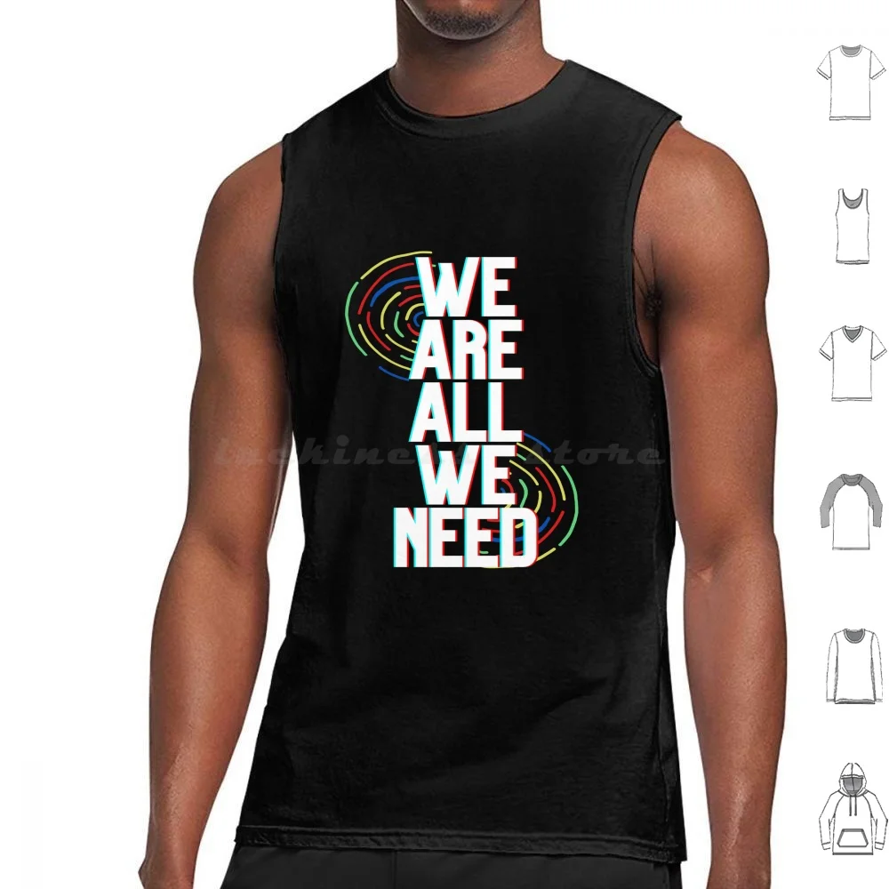 Копия мы-все что нам нужно. Майки выше и хлопок с принтом мы все нужно техно