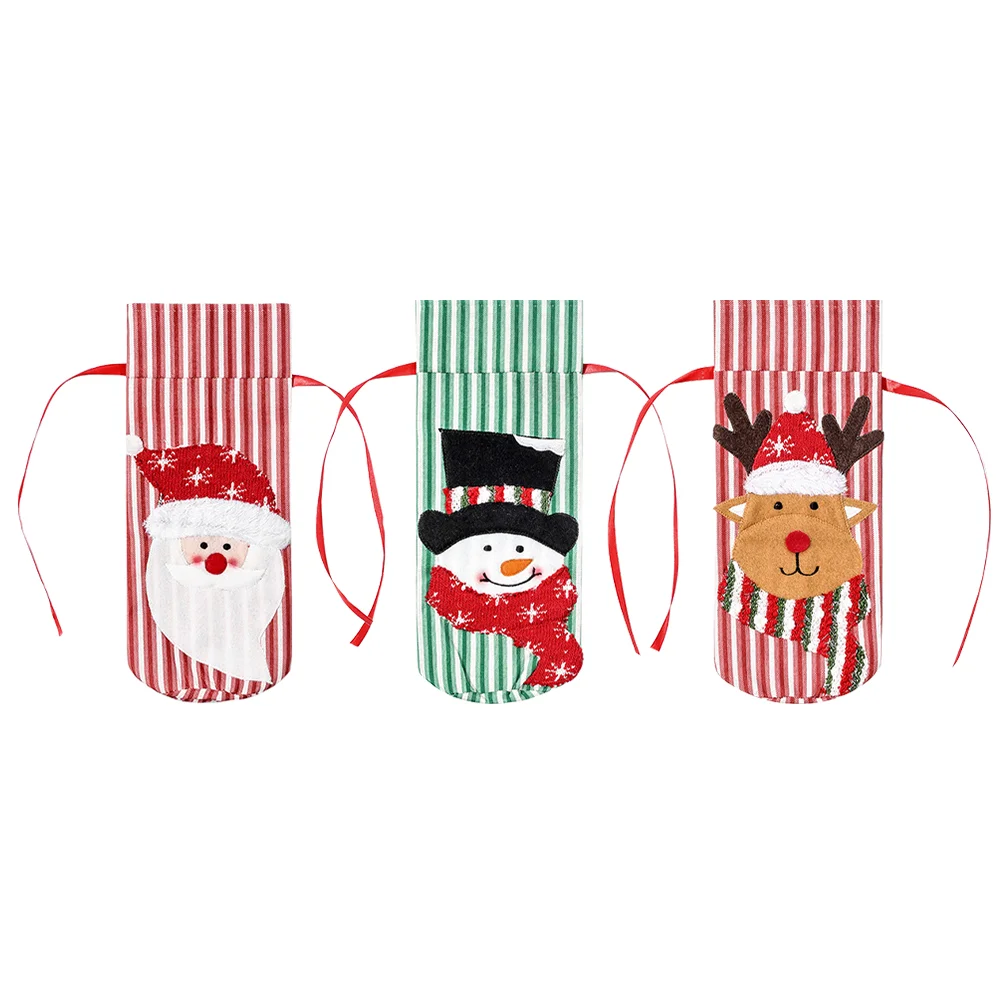 

3pcs Bottle Cover Party Bottle Decor Bottle Cover Supply