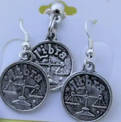 Винтажные серебряные подвески 12 зодиаков созвездий круглый скорпион кулон