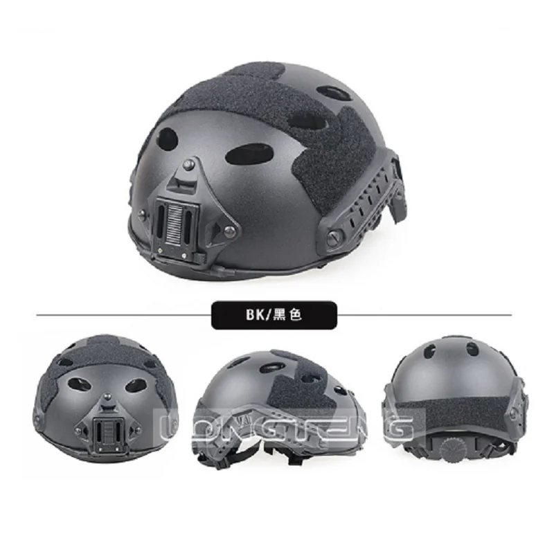 PJ Fiberglass CF Headgear Riding Fast Tactical Outdoor Sports Climbing Helmet H022