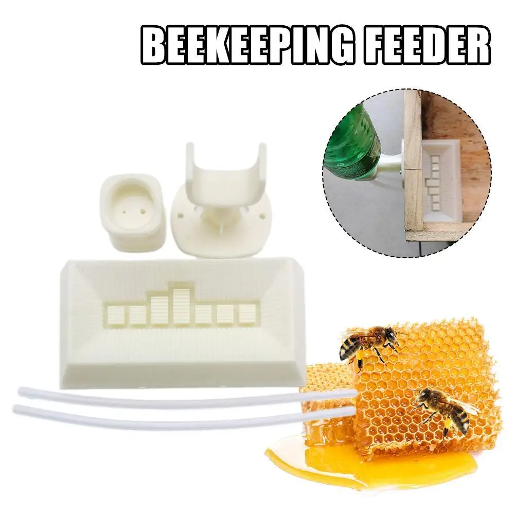 

Beekeeping Bee Feeder Feeding Inside Beehive Plastic Honey Sugar Feed Trough Bee Tool Bee Drinking Water Tool Supplies Feeding