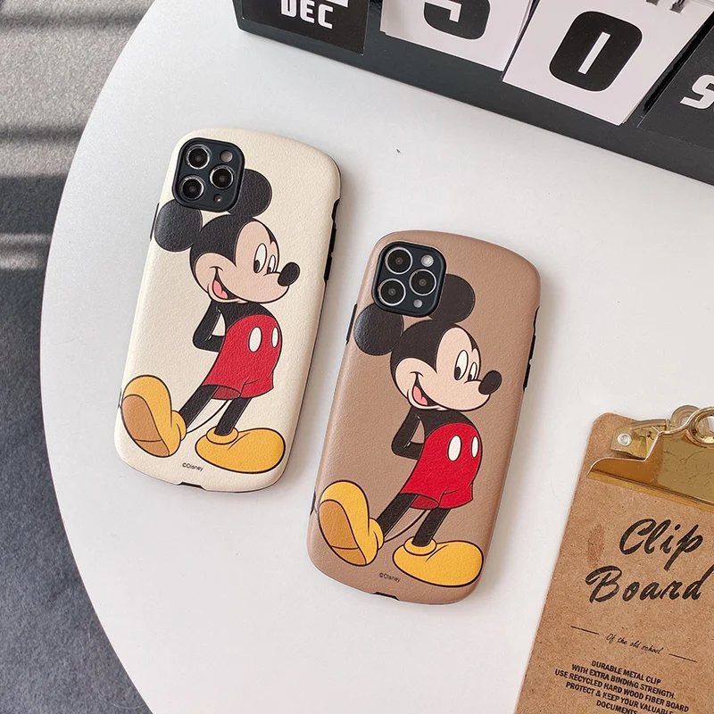 

Disney Mickey Mouse Phone Case for iPhone 11 12 13 mini pro XS MAX 8 7 Plus X XR Cover