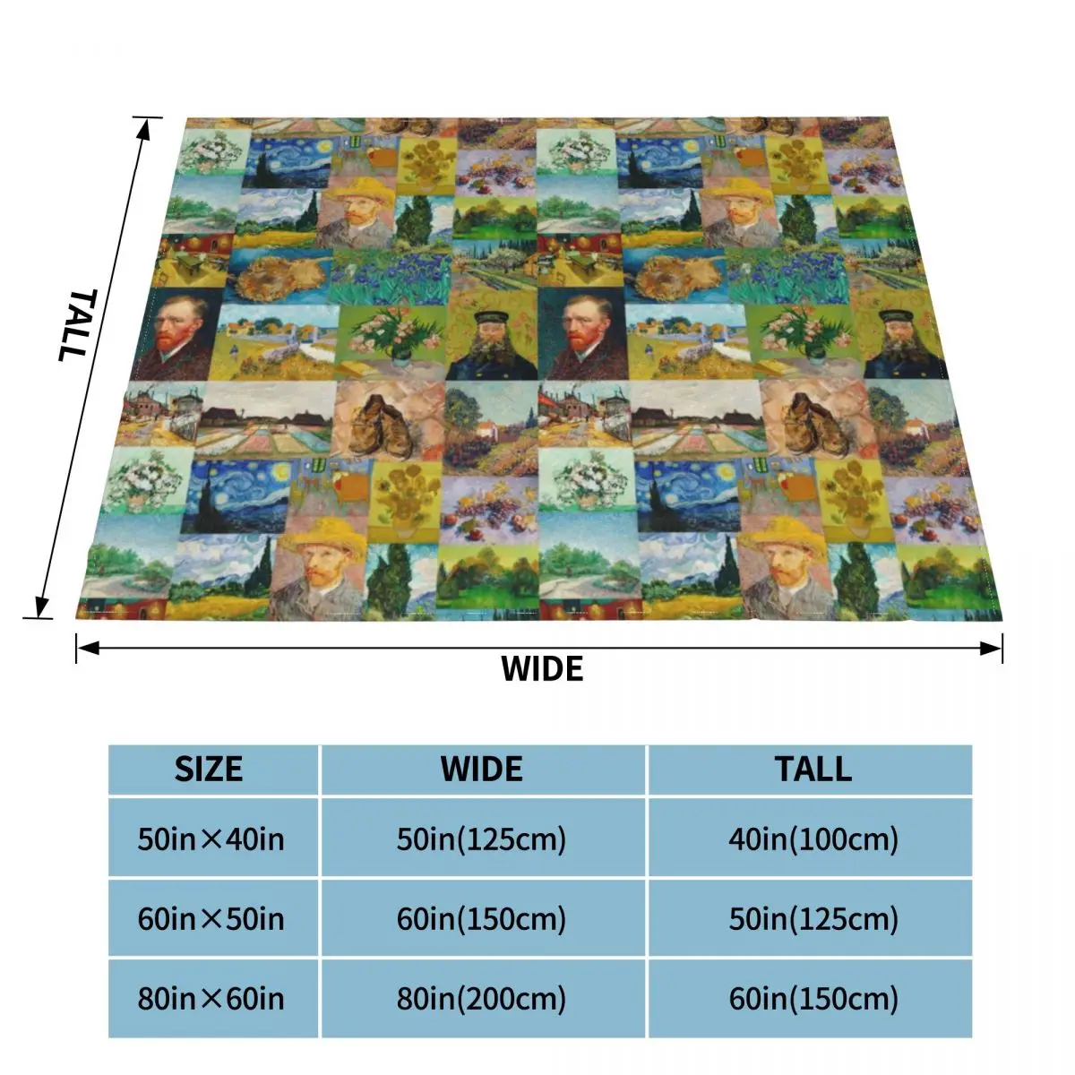 Фланелевое Одеяло с подсолнухами Ван Гога классное покрывало для дивана