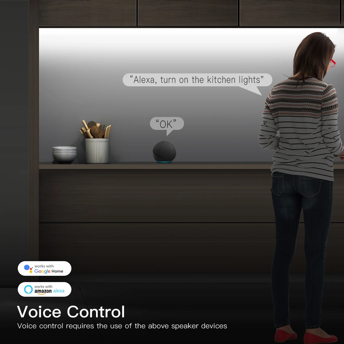 Умный регулятор яркости светодиодных лент 12 В 24 Wi-Fi Bluetooth