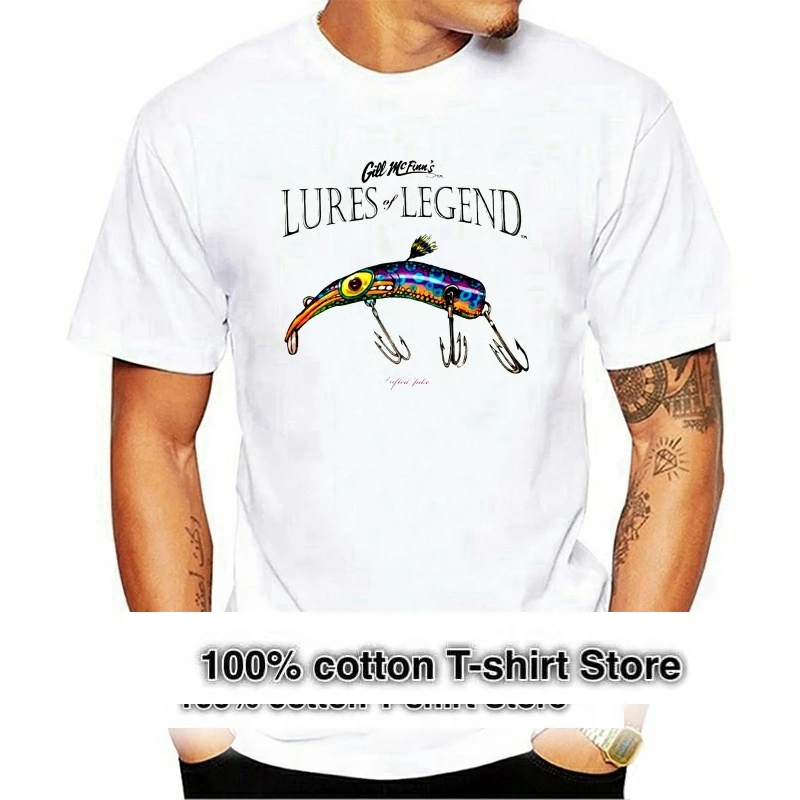 

Trout Fishing Shirt Lure Outdoor Sporting Good Gill Mcfinn T Shirt Funny Tee Shirt