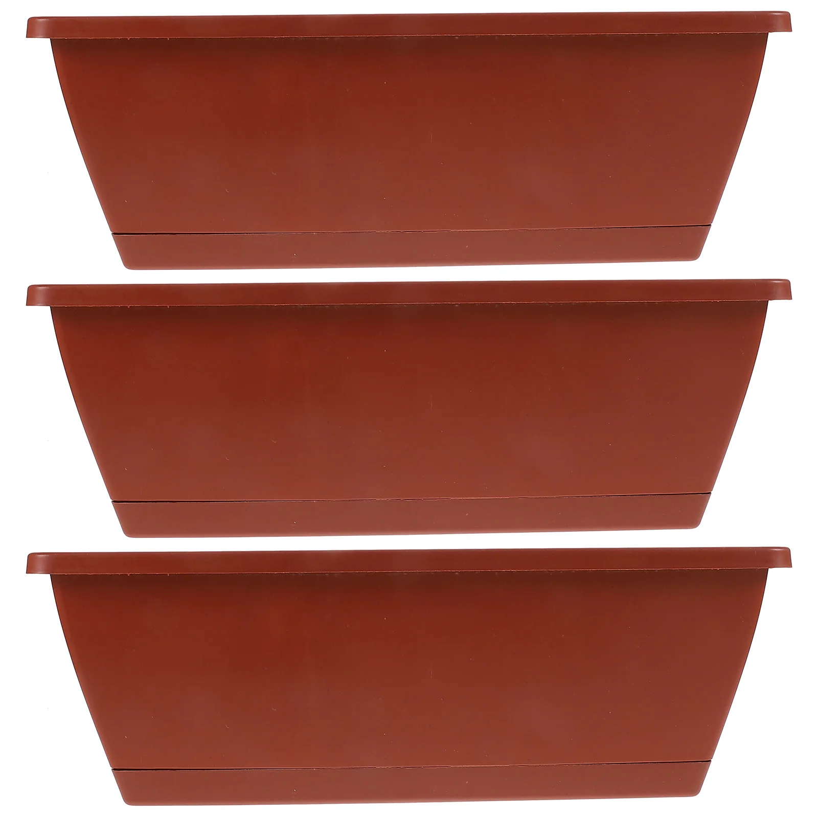 3 шт. цветочный горшок для посадки желоб садовый растения раковина украшения