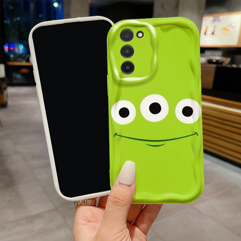 Мультяшный аниме три глаза для Samsung S24 S23 S21 S20 Ultra Plus FE A73 A72 A71 A51 A31 A05S A05 A04