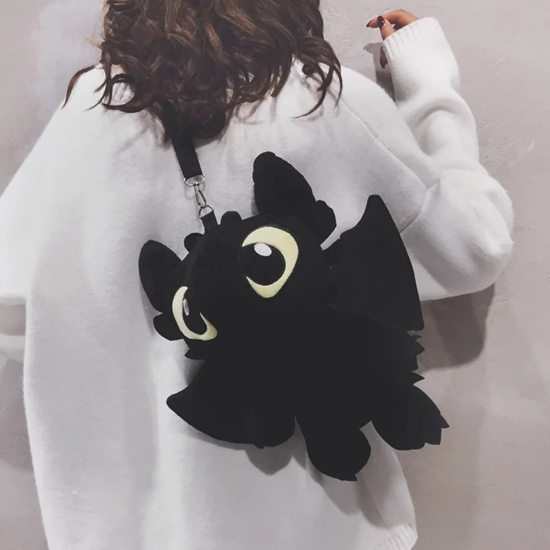 

New Product Crossbody Bag Boys Girls Tide Cool Fun Design Fashion Little Monster Schoolbag Handbags