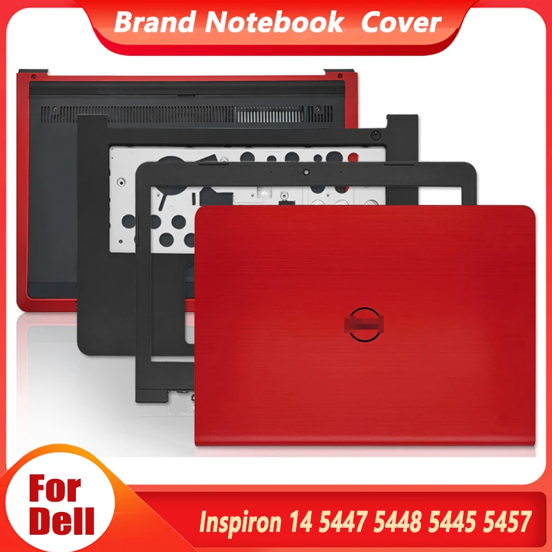 

NEW Original For Dell Inspiron 14 5447 5448 5445 5457 LCD Back Cover/Front Bezel/Palmrest/Bottom Case Non-Touch Red 5447 5448
