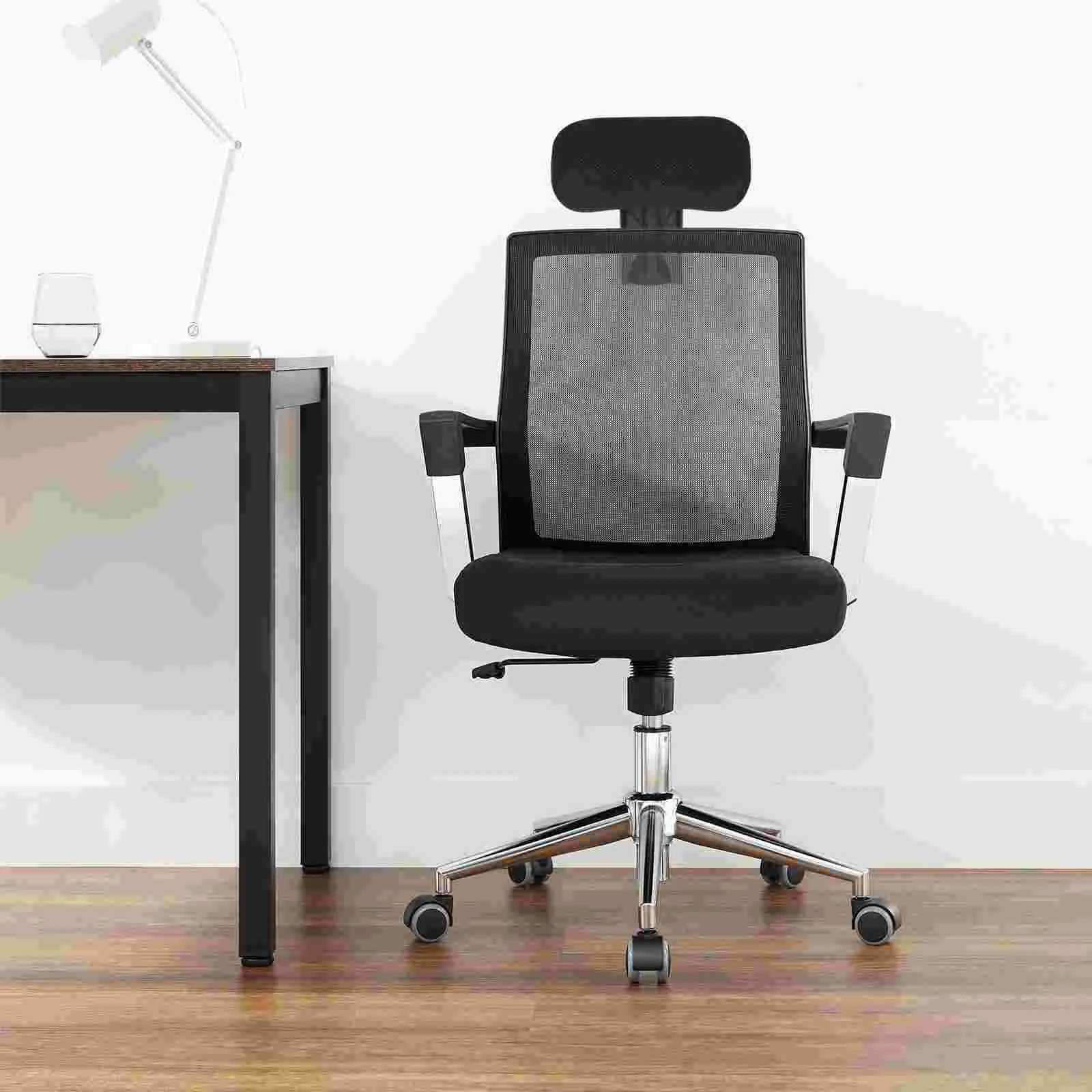 

Chair Headrest Office Pillow Neckcomputer Support Head Car Cushion Rest Attachment Adjustable Mesh Desk Upholstered Ergonomic