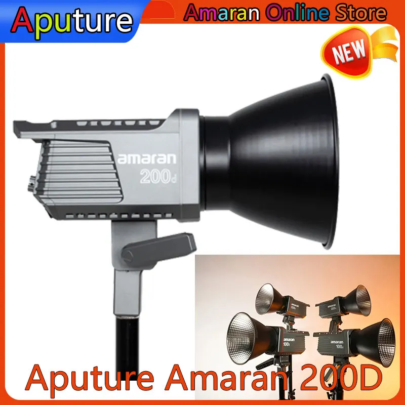 Aputure Amaran 200D LED Video 130W CRI95+ TLCI96+ 39,500 lux