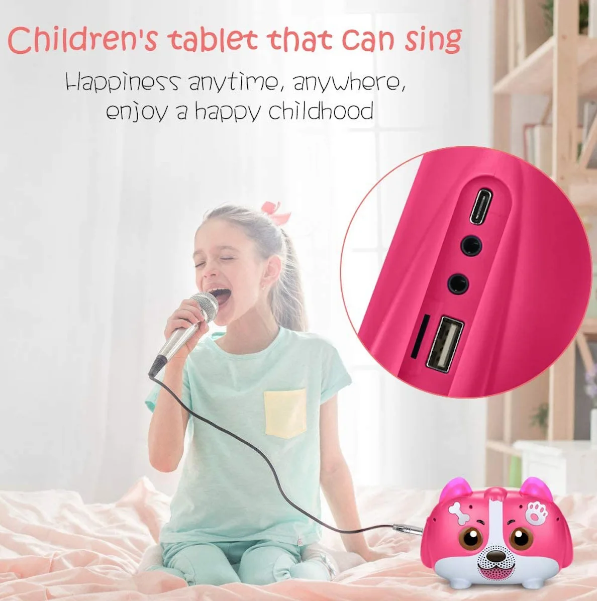 

Планшет детский с поддержкой Bluetooth, 7 дюймов, смарт-ТВ, K song