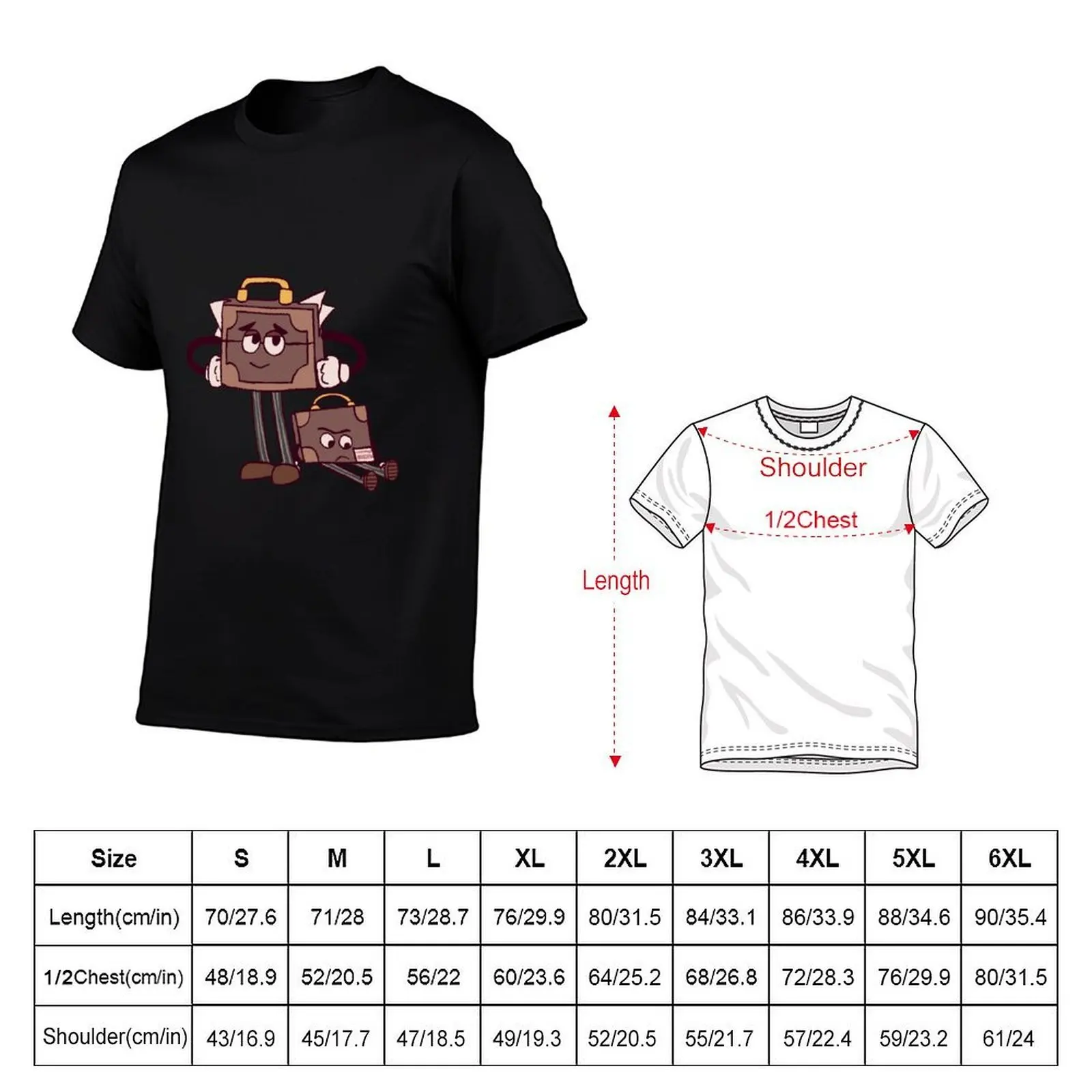 DHMIS - Футболка Standard Fit Solid Tee Shirt с принтом Briefcase and Unemployed Brendon (art.: 3920dbe13d2bd) - 3920dbe13d2bd