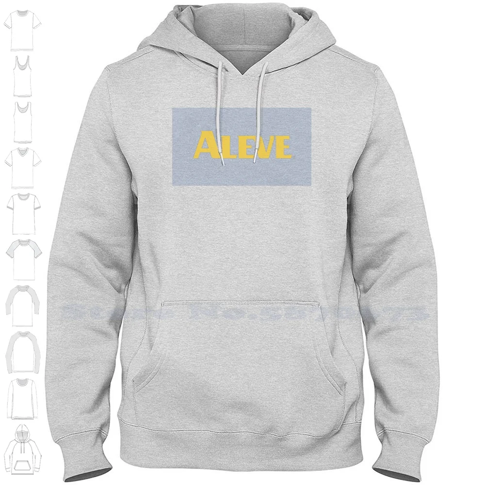 

Aleve Logo Unisex Clothing 2023 Sweatshirt Printed Brand Logo Graphic Hoodie