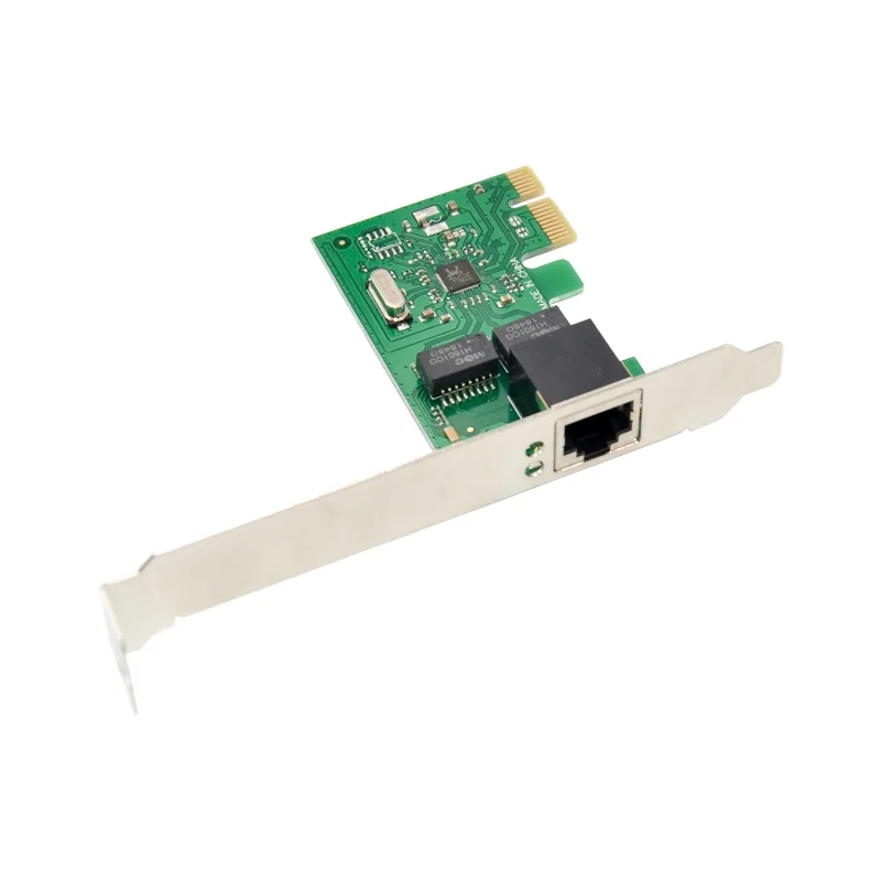 ПКИЭ Х1 Одиночная RJ45 10/100/1000М Гигабитная сетевая карта Ethernet с чипом REALTEK 8111F PCI-E 1X адаптер ЛАН NIC.