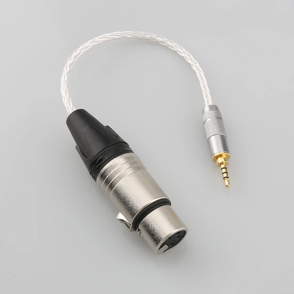 Высококачественный посеребренный кабель Audiocrast от 2 5 до XLR мм TRRS балансный штекер
