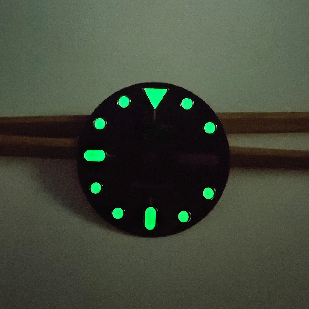 S New Watch Accessories 28.5mm Watch Dial Modified Abalone Precision Dial Luminous Literal Adaptation NH36 Surface