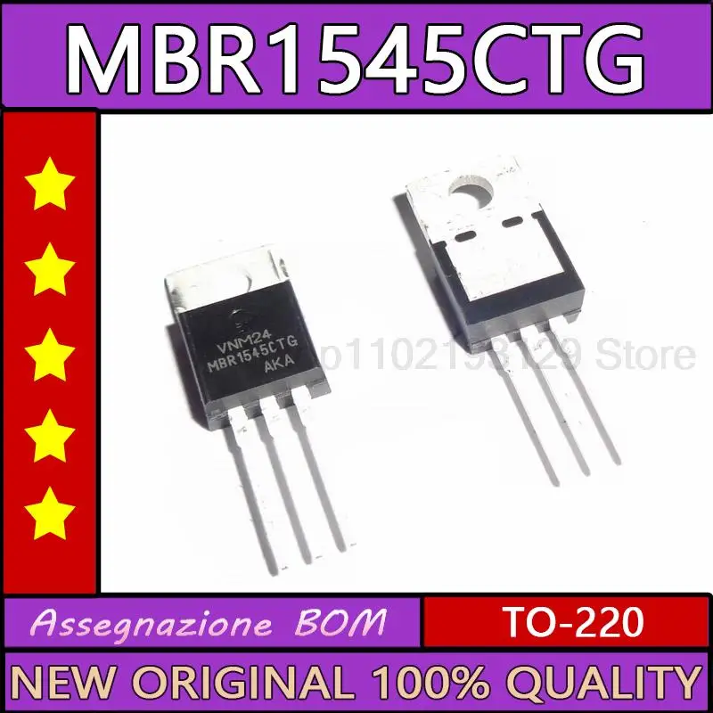 

10 шт./партия MBR1545CTG новый импортный диод Шоттки 15 а 45 в