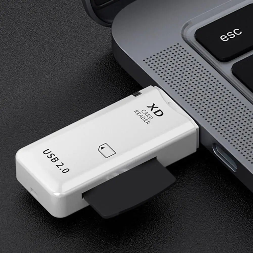 1 шт. USB2.0 высокоскоростной кардридер портативный USB-адаптер адаптер