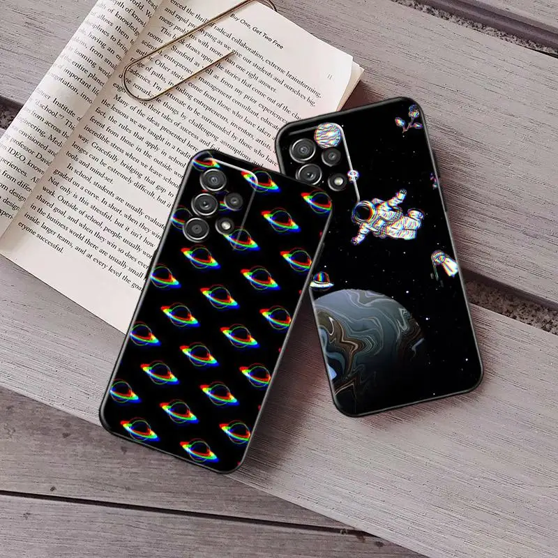 

Blurry Astronaut Phone Case For Samsung A32 4G A41 A71 5G A32 4G A31 A51 A52 A72 A42 A50S A60 A70 A50 Im6w Cute Cartoon Elecom