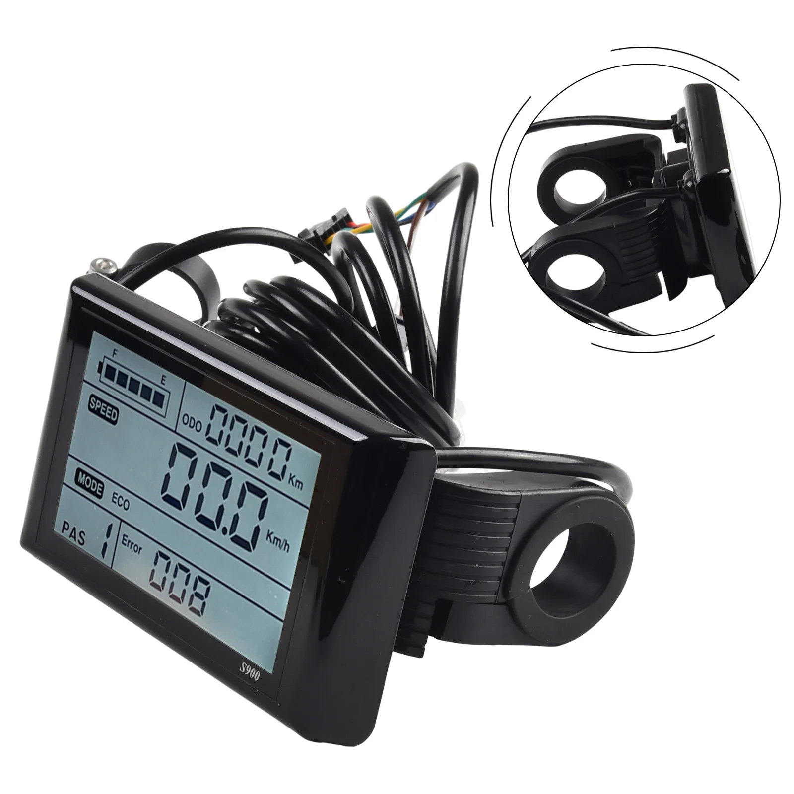 Высококачественная новая практичная панель дисплея S900 LCD 110*62 мм 24V36V48V60V72V Длина
