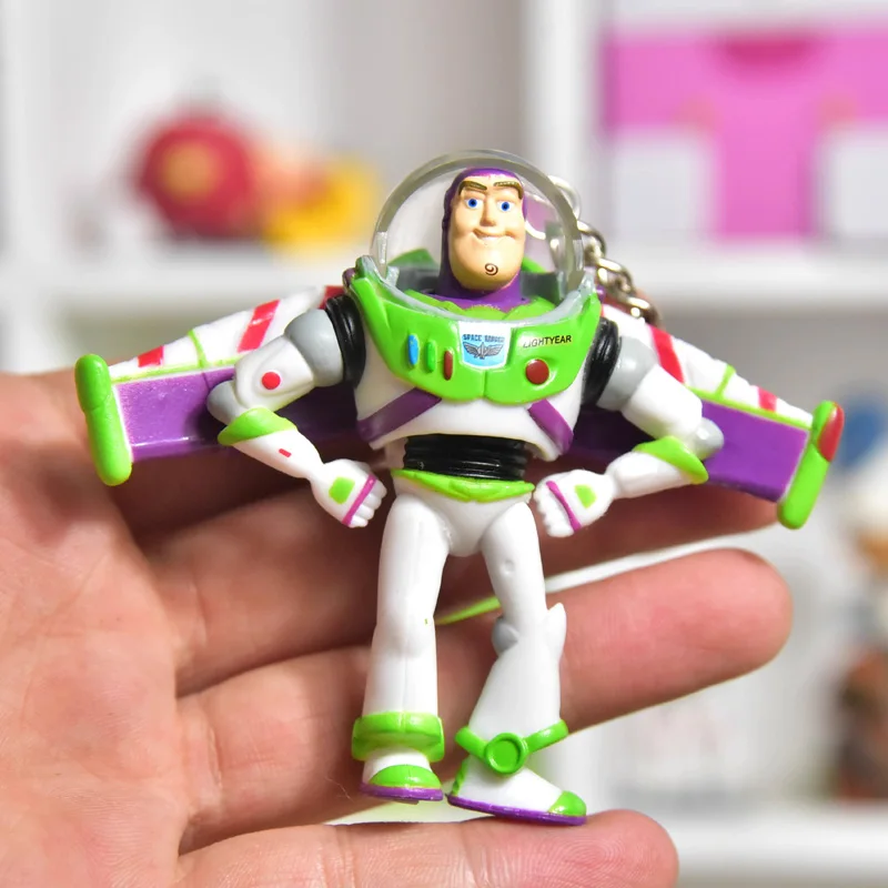 Kawaii Disney Вуди Froky Buzz Lightyear Rex Jessie экшн-фигурка игрушки креативный брелок подарок для