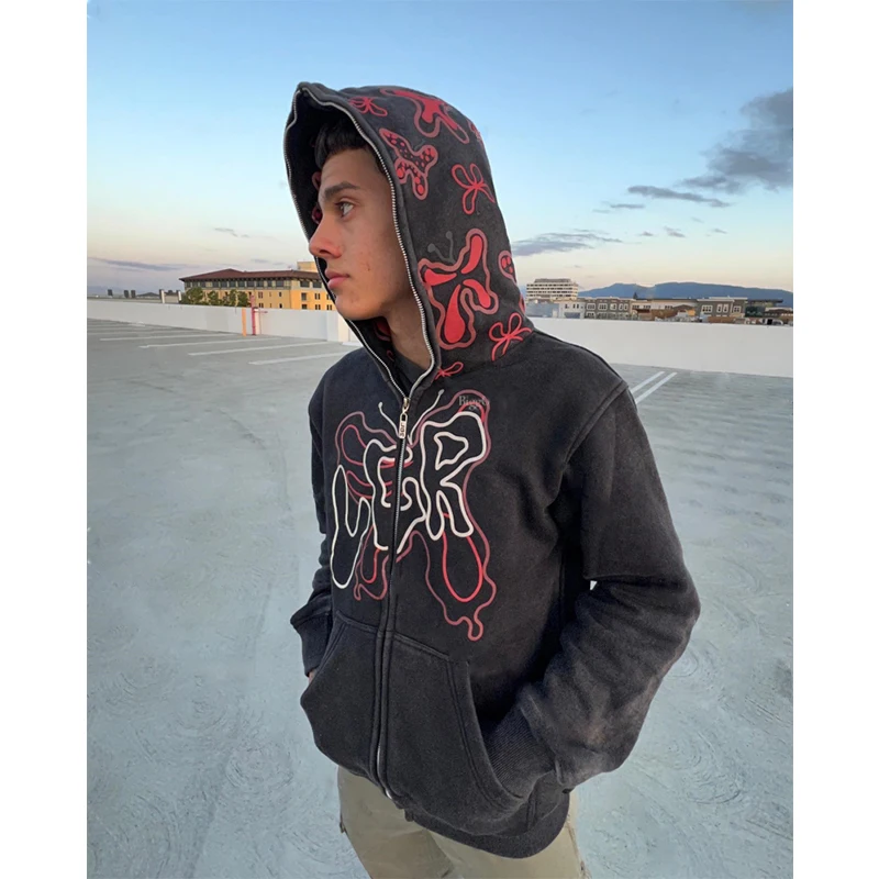 

Hoodie streetwear sweatshirt aesthetics clothes vintage coat size jacket sweater club jersey hoody Top pullover jersey tracksuit