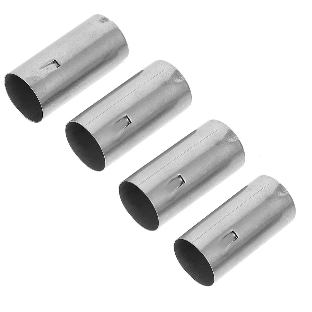 

4pcs Laboratory Test Tube Caps Test Tube Stainless Test Caps Glass Tube Caps Transparent