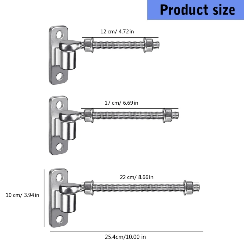 Болты петли для дверей сверхмощные ворот регулируемые и устойчивые к коррозии
