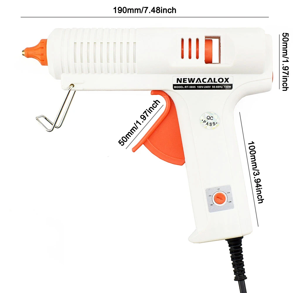 Пистолет клеевой NEWACALOX 11 мм 150 Вт