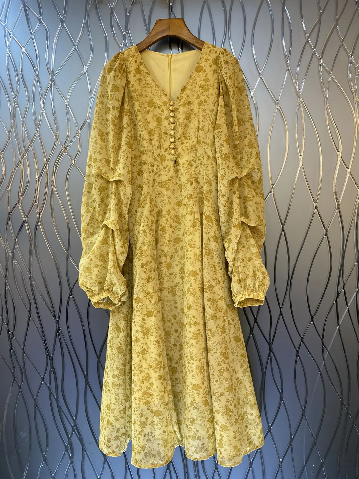 

2023 Early Spring Fashion New Women's clothing Printed Dress 0329