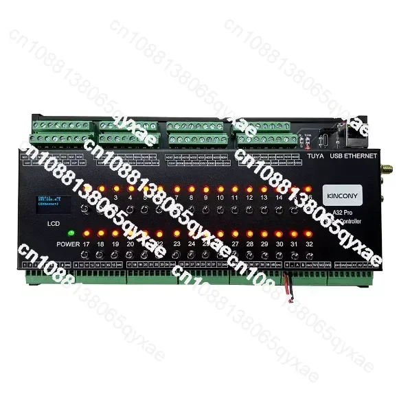 Kincony Kc868 A32 Pro ESP32 Ethernet RS485 Релейный модуль 4G 32-канальное реле 2-канальный диммер